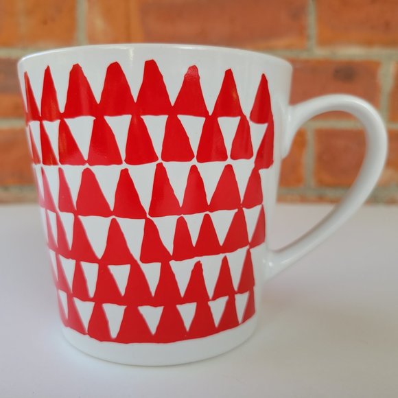 Starbucks Coffee Mug 2016 Christmas Holiday White with Red Christmas Trees - Picture 4 of 8